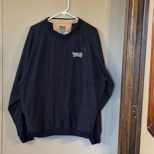 Samuel Adams Blue Golf Pullover Windbreaker
